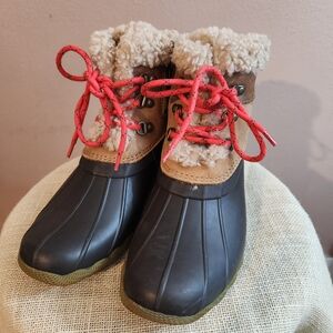 Sperry Women's Tan and Brown Duck Boots